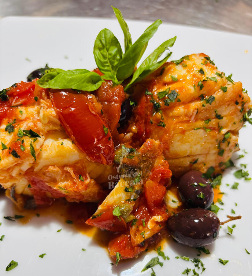 Mussillo pomodoro e olive nere caiazzane